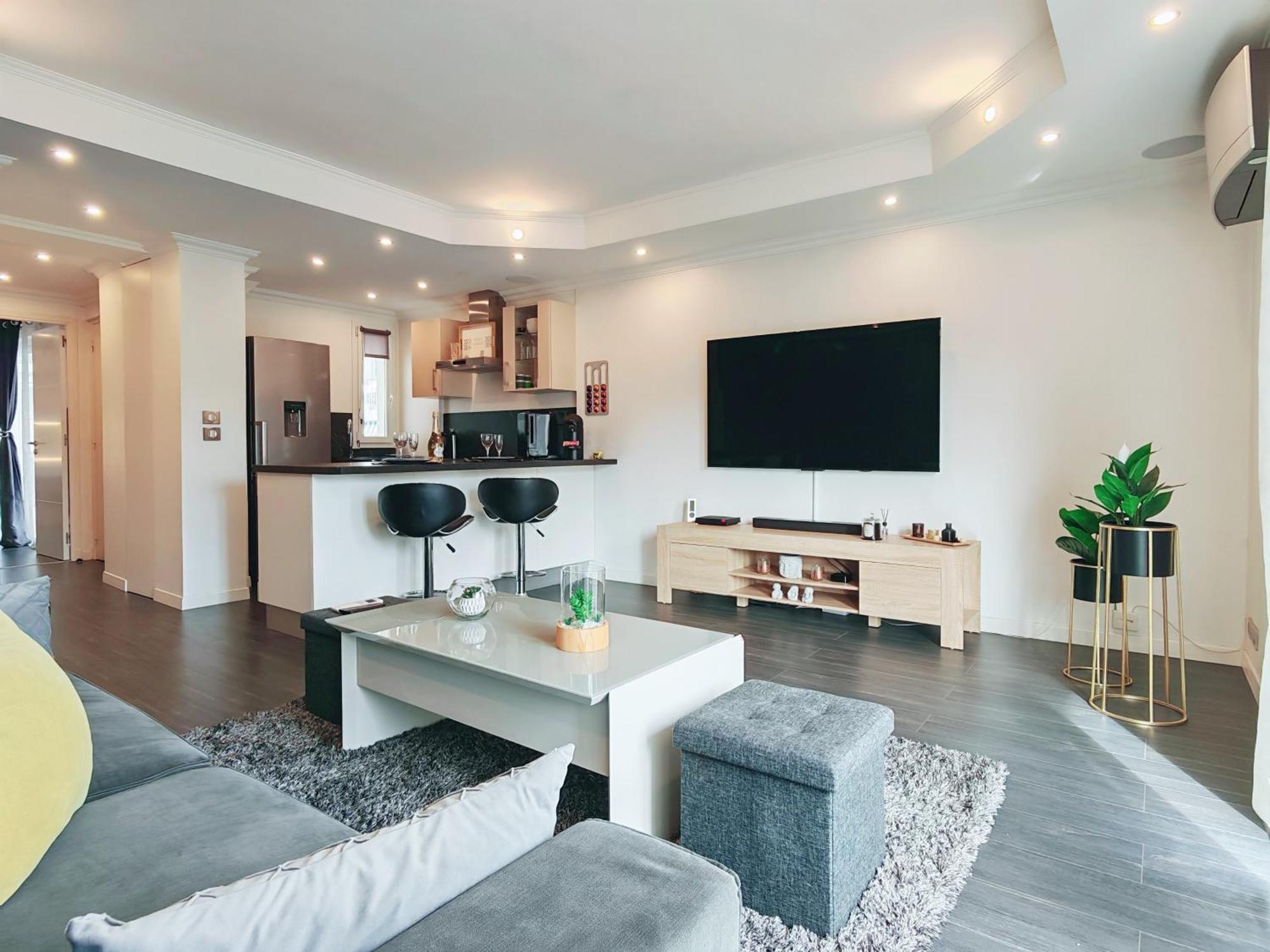 Magnifique Le Cannet,cannes, Parking, Wifi Appartement *